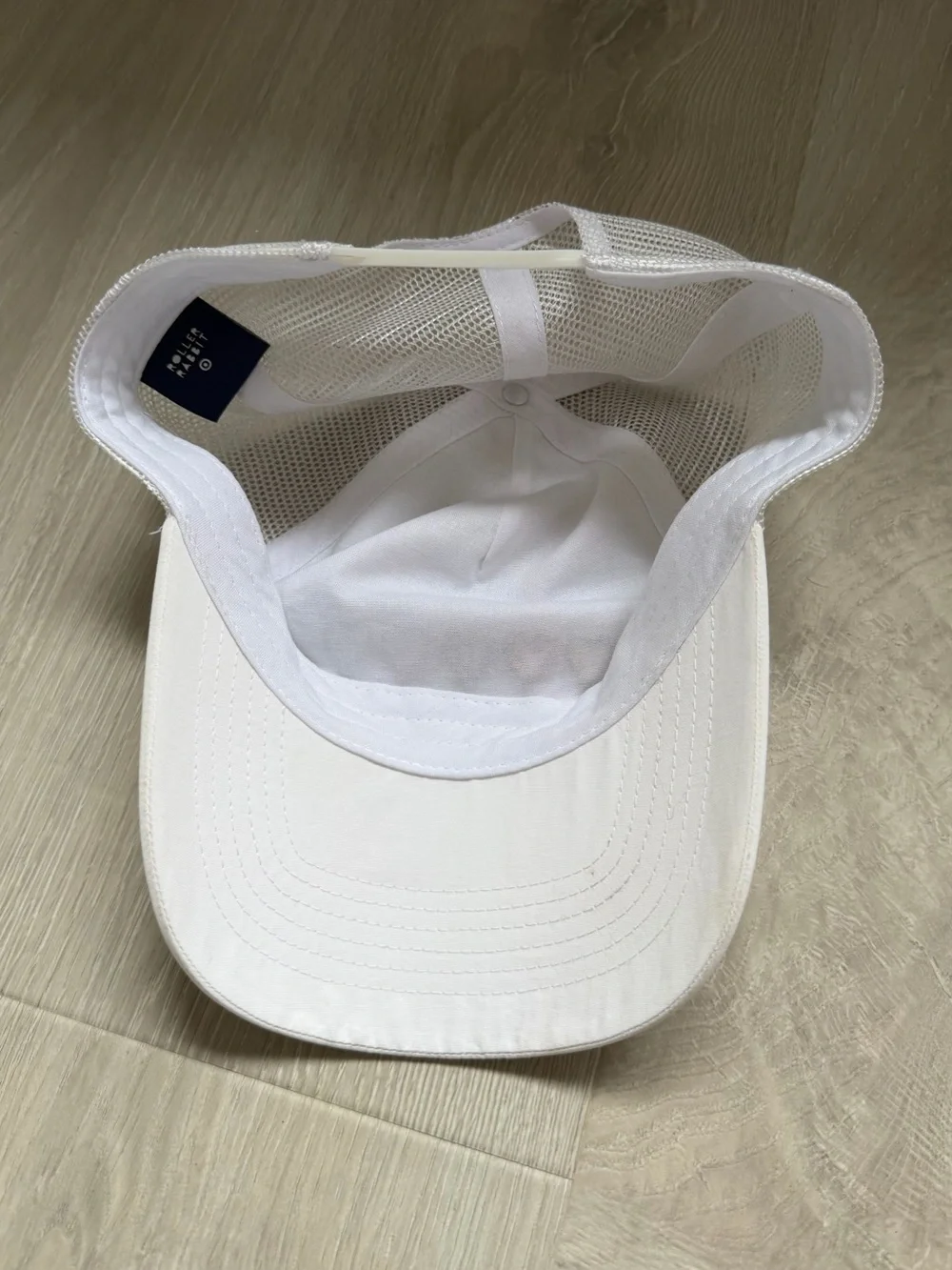 Roller Rabbit x Target White Mesh-Back Cap